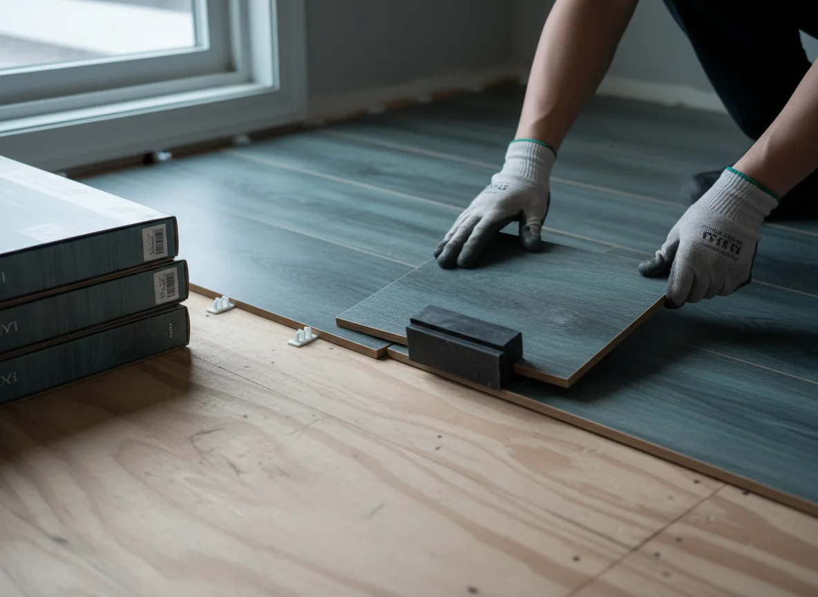 Luxury Vinyl Plank Installation company in Geff, IL